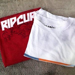 Ripcurl Billabong T-Shirt Lot of 2 size Large